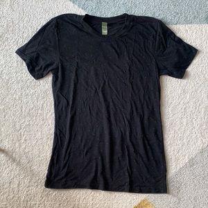 Alternative Apparel Black Tee with Grey Crosses